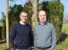 Foto voorzitterswissel